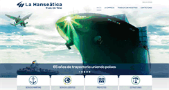 Desktop Screenshot of hanseatica.com.pe